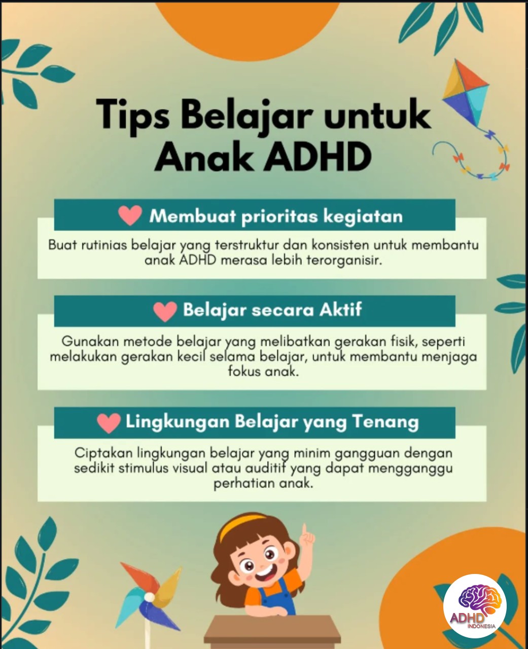 Strategi Belajar yang Cocok untuk Anak ADHD di Kota Pontianak