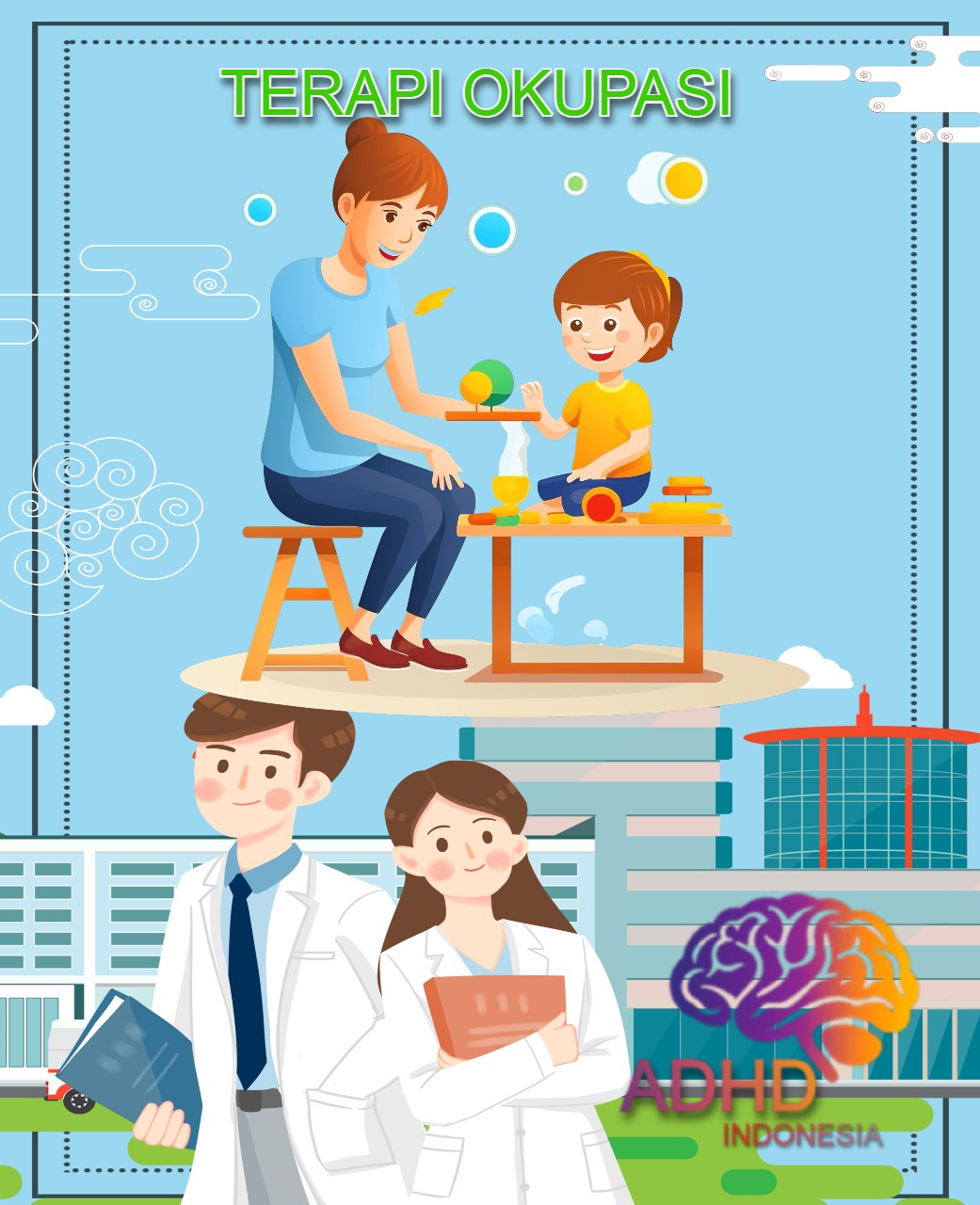 Rujukan untuk Terapi Okupasi untuk Anak ADHD Indonesia Kota Pontianak